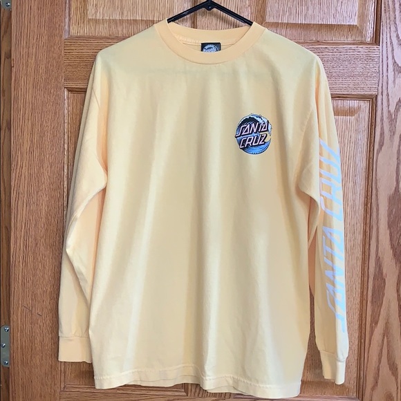 Santa Cruz Skateboards Tops - Santa Cruz Long Sleeved T-Shirt